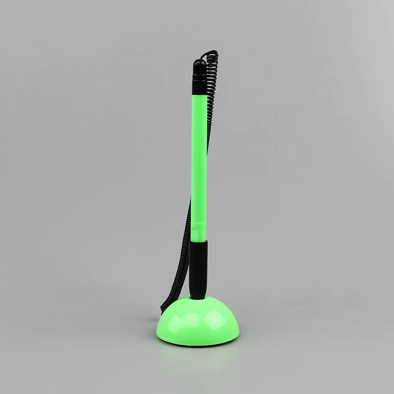 Hanging rope plastic desktop sticky table neutral pen plug printable smiling face customized logo wholesale