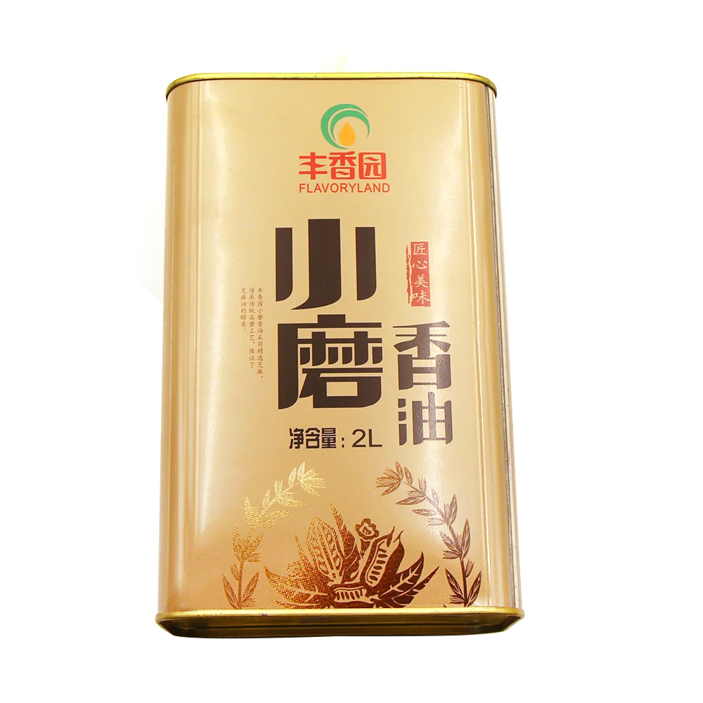 2L High Quality Sesame Oil for Seasoning Cooking Vegetables Salad Sesame Oil