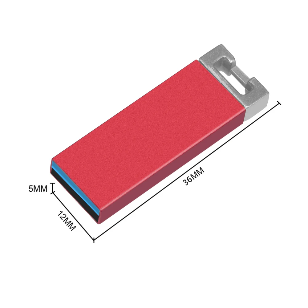 Original mini metal de alta velocidad u stick 16GB 32GB usb flash drive 4GB 8GB 16GB y GB Pendrive 64GB 128GB