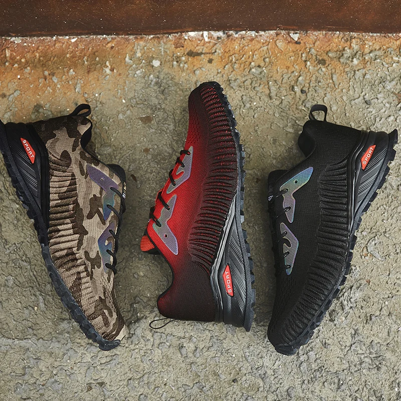 
Men Outdoor Sneakers Waterproof Hiking Shoes Men Mountain Climbing Shoes Men Sport Shoes Jogging Trekking Sneakers 