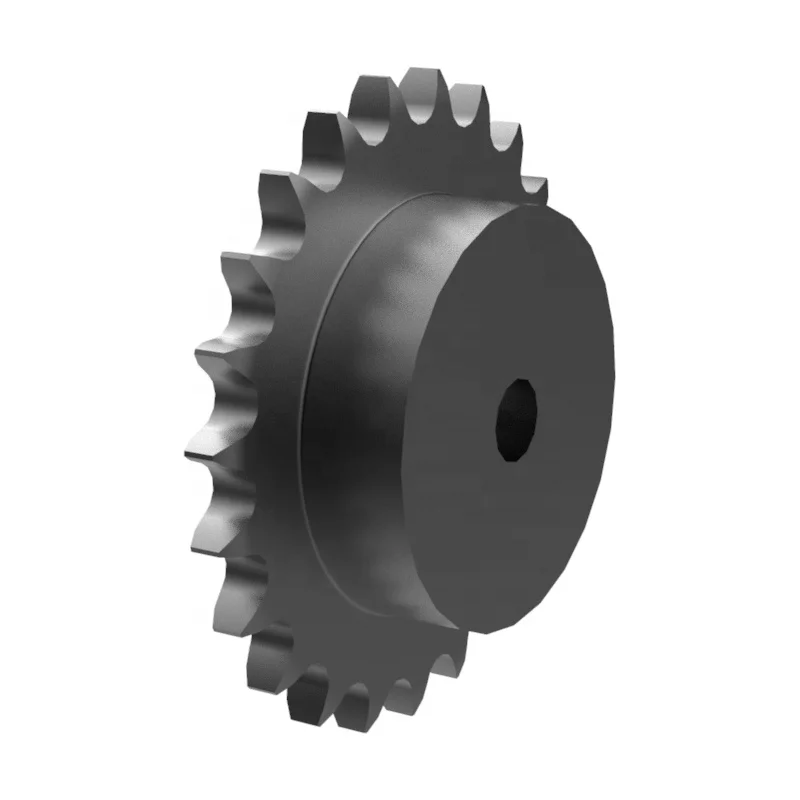 Simplex Industrial Steel Chain Drive Sprocket Wheel 08B-1 Teeth 23~24  Hub Type Prebore No Keyway with Hardened Teeth