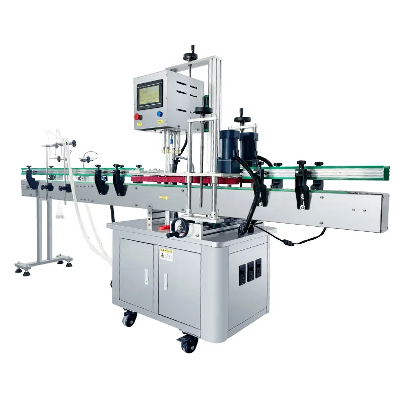 Automatic glass water Bottle Edible Cooking Vegetable Sunflower Essential Olive Oil Filling and capping Machine