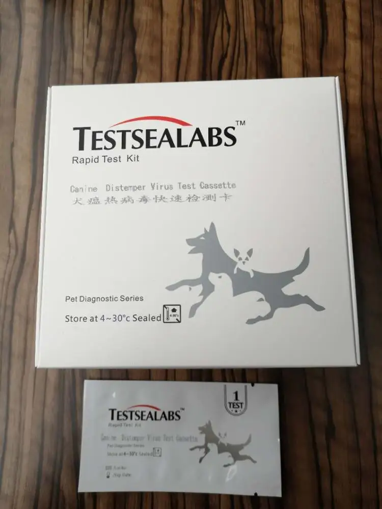  Testsealabs один шаг экспресс-тест набор для кошки TOXO IgG/IgM тест домашних животных