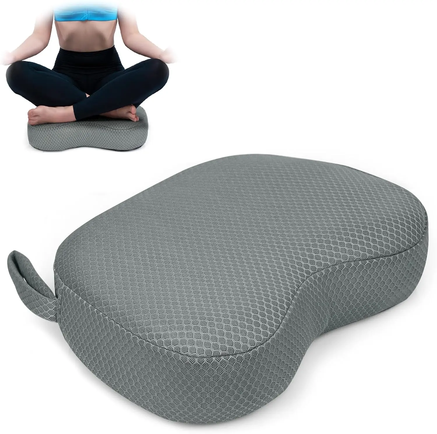 Soft High Density Memory Foam Floor Meditation Seat Pillow Cushion for Outdoor Yoga Tatami Fireplace Living Room