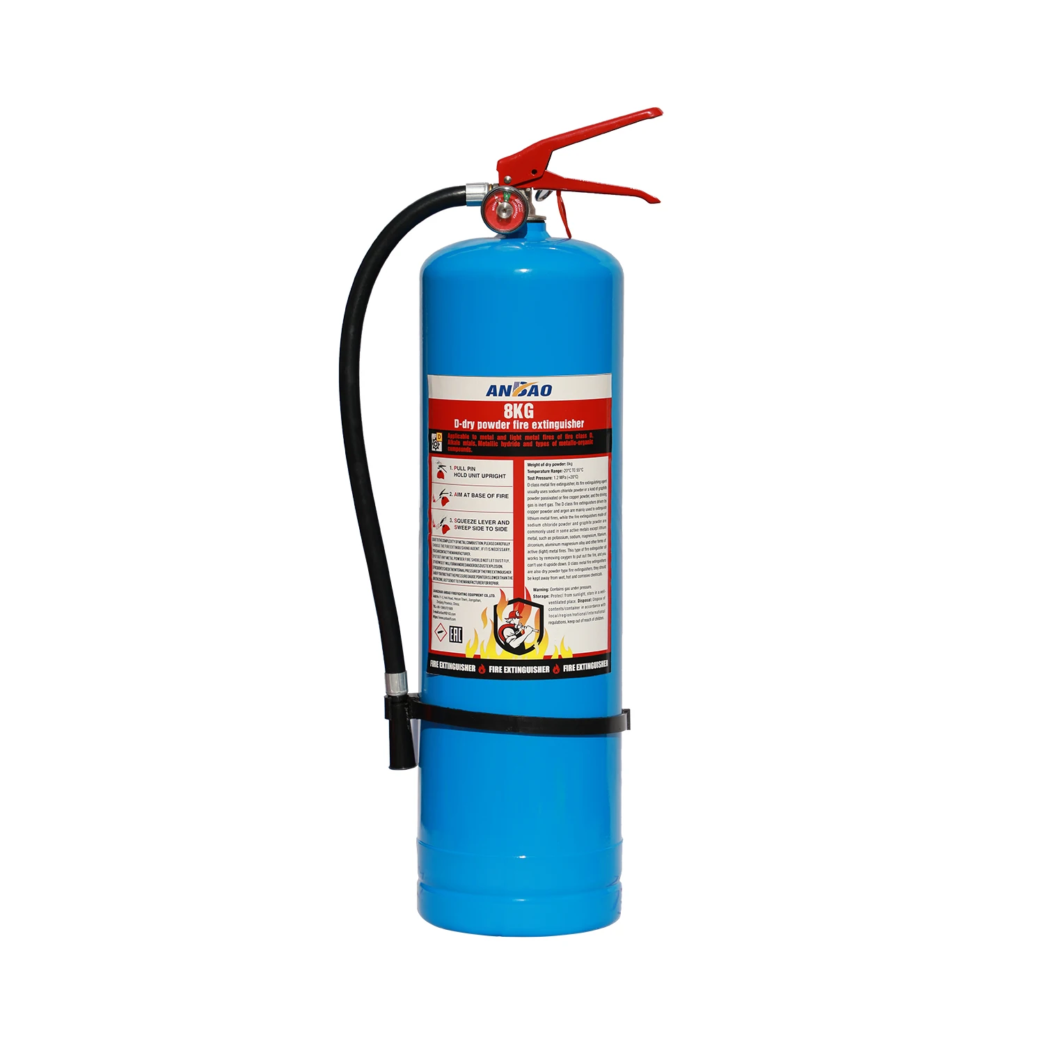Lithium-ion  Fire extinguisher D class Powder extinguisher Laboratory use fire extinguisher Customization