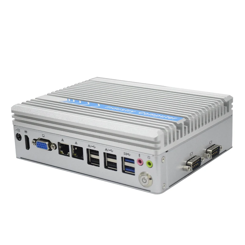Промышленный мини-ПК с сердечником i3 i5 i7 Linux DDR4 RAM без вентилятора-доступен в Великобритании США ЕС для небольших и микроприложений