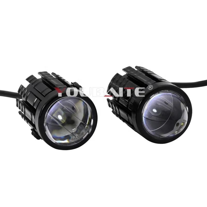 Горячая Распродажа водить мотоцикл Spotlight 6000lm мото фар 12v светодиодные фары Противотуманные пятна головного света система освещения