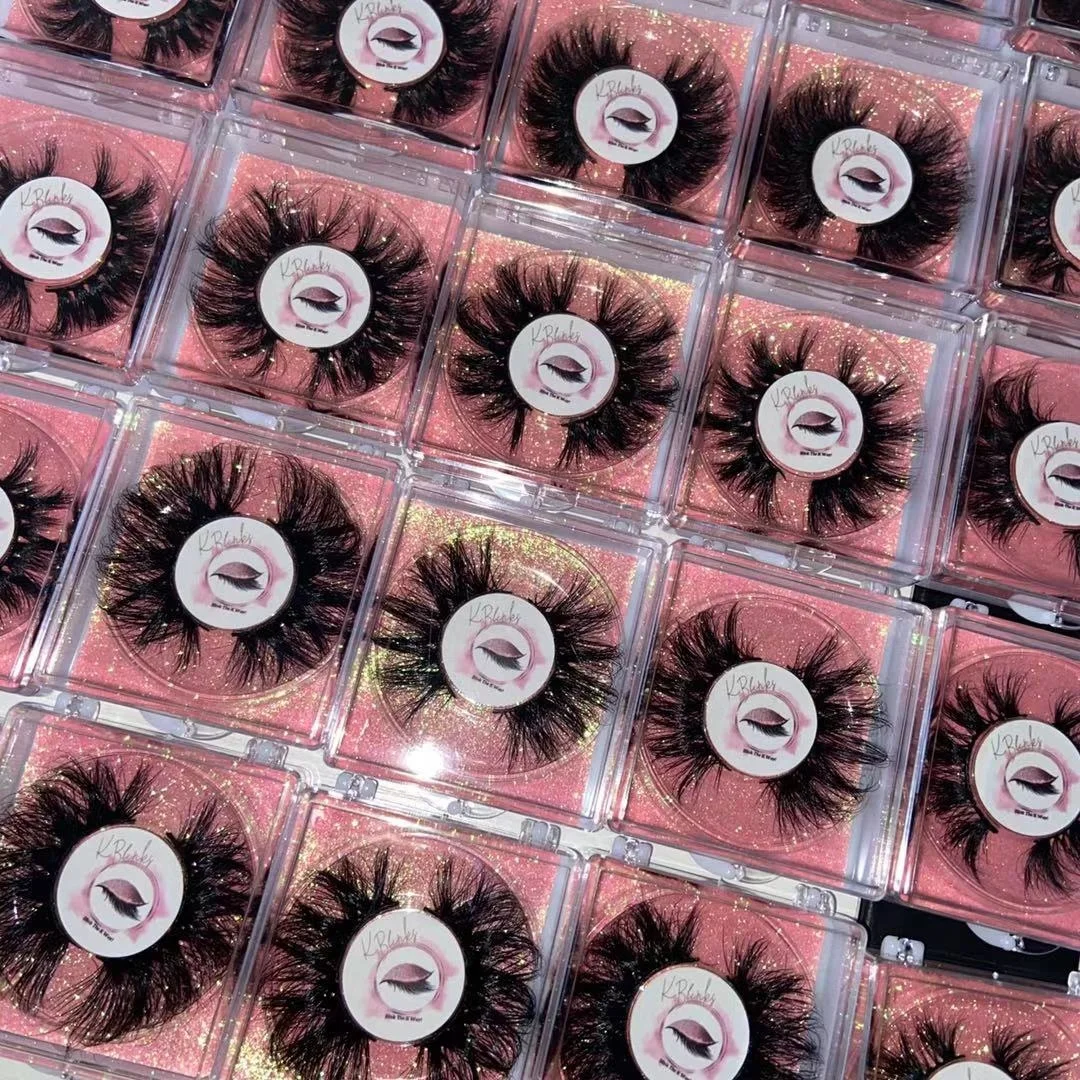 Lashes3d оптовый поставщик 25 мм норковые ресницы 3D полноразмерные оптом