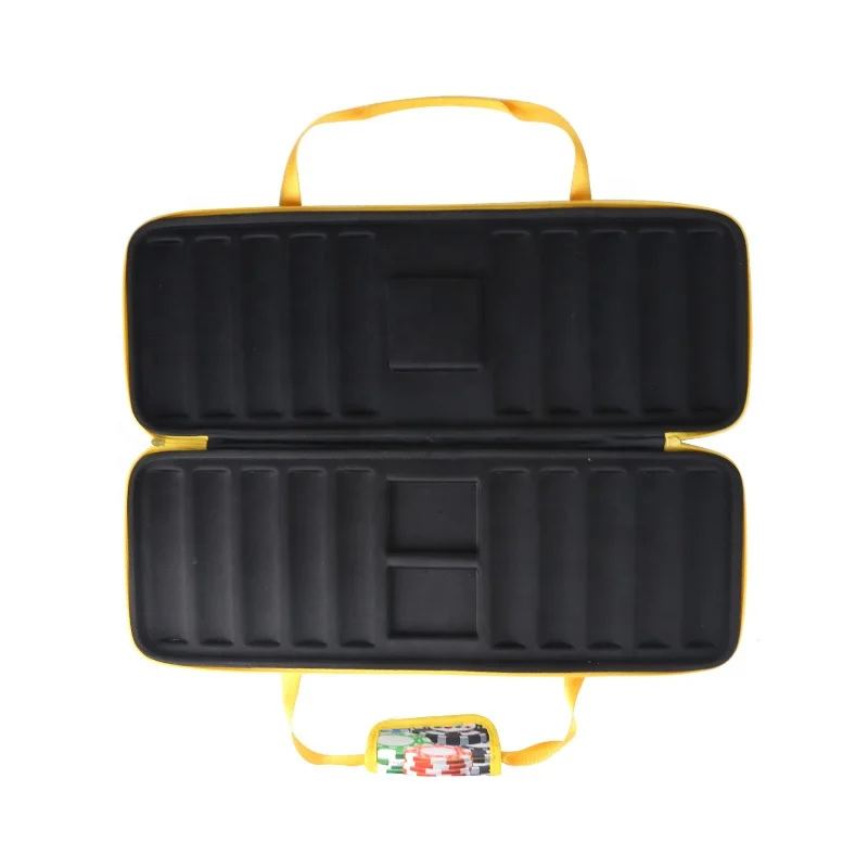 New Arrival Custom Printing Travel Hard EVA Poker Chip Case