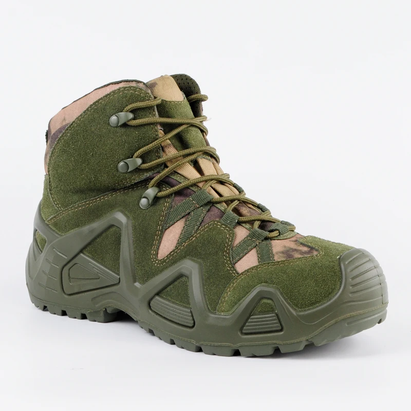Cross outsole jungle boots and Tactical boots  Lightweight Outdoor cow suede waterproof shoes