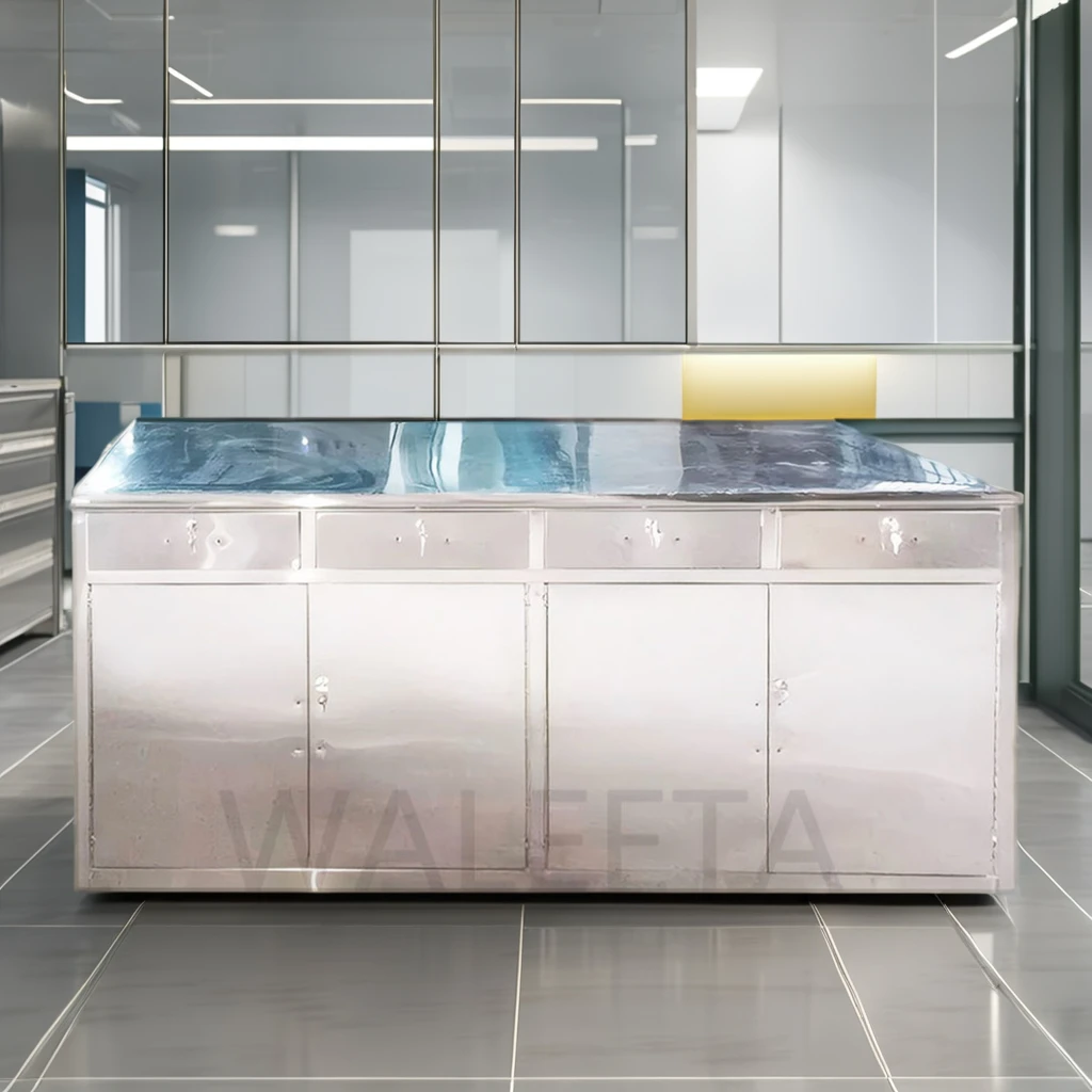 Customized Medical Equipment Stainless Steel Laboratory Workbench Hospitals Work Table
