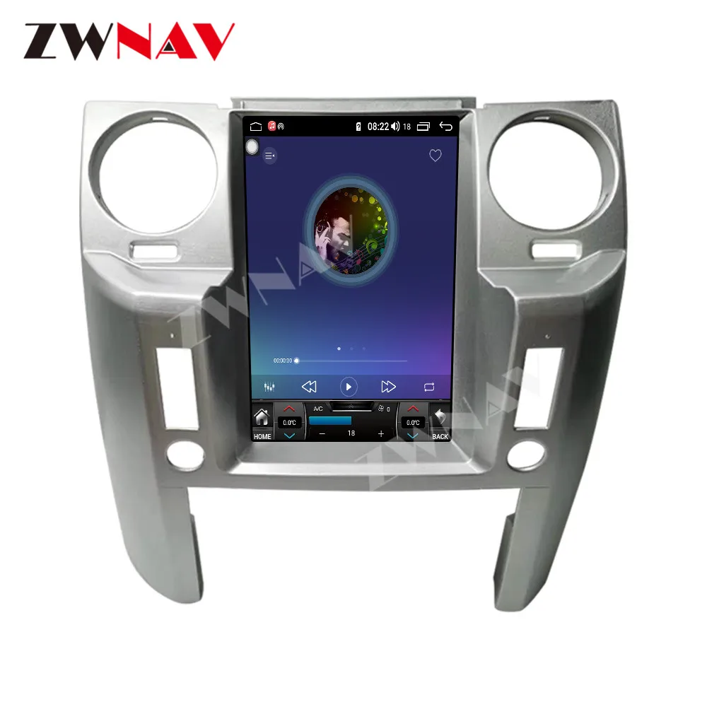 Автомобильный GPS-навигатор ZWNAV в стиле Tesla для Land Rover Discovery 3 LR3 2004 + Android Радио