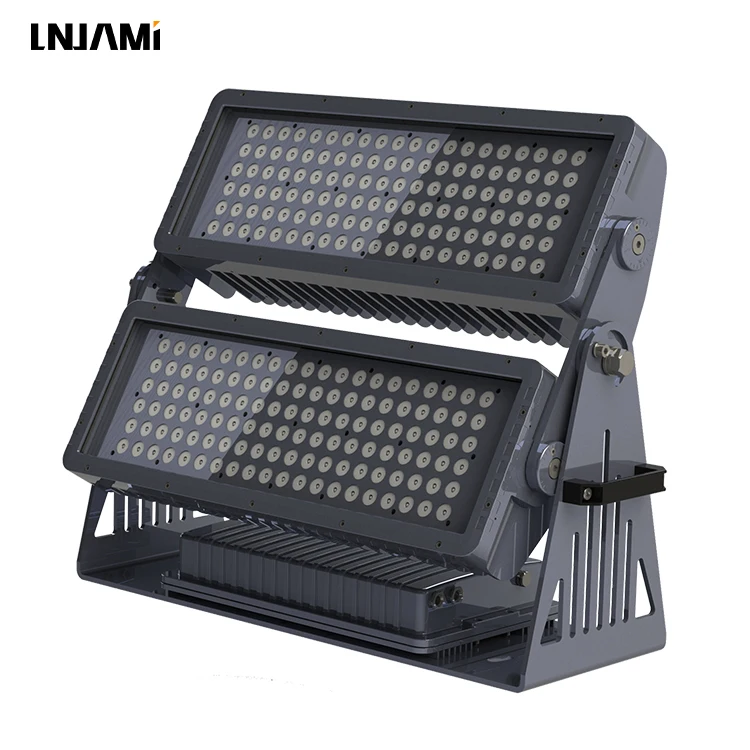 LNJAMI 300 Вт 360 IP66 AC220V Светодиодный прожектор сценический для сада газон