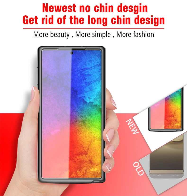  Аккумуляторный чехол для Samsung Note 10 5200 мАч перезаряжаемый с удлиненным аккумулятором Plus