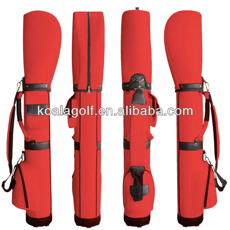 High quality factory price  sport golf pencil bag of leather PU gun bag