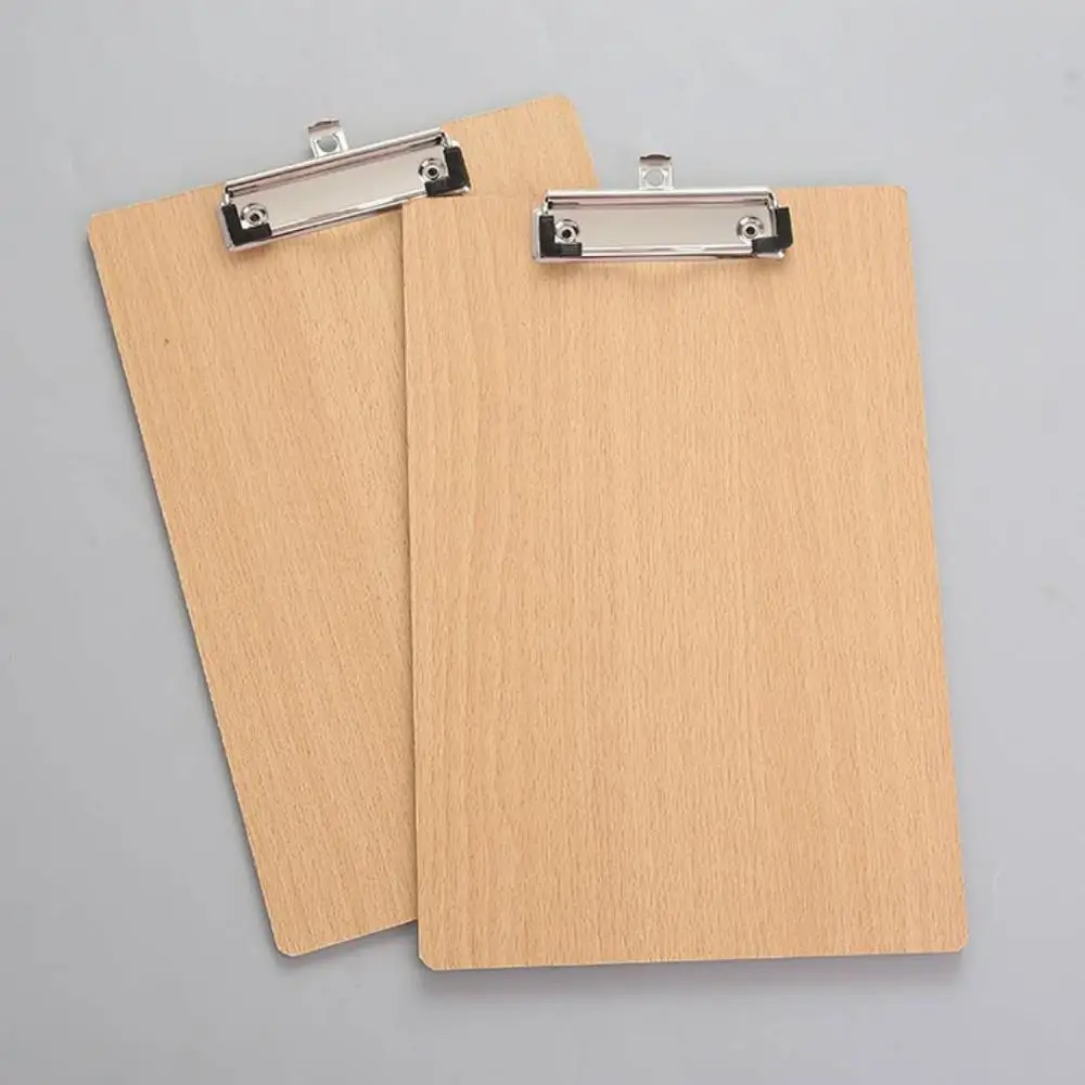 
High Quality Office Customized Clipboard a3 a4 a5 a6 Wooden Clipboard 