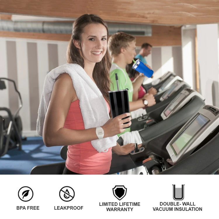 Двухслойная вакуумная Изолированная чашка тумблер для путешествий 20 унций стакан из нержавеющей стали с крышкой