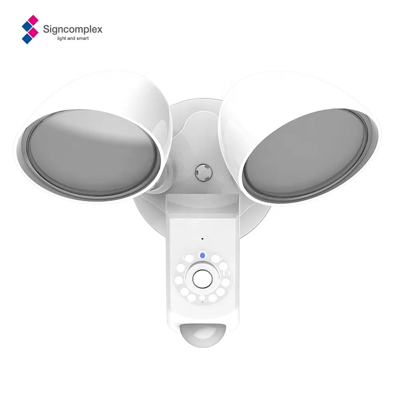 Outdoor Niaghttime Security Light Motion Sensor Ensure Lights HD Delicate Appearance Camera Golden Supplier Security Lamp