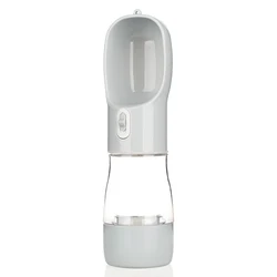 550Ml Plastic Portable Dog Travel Drinking Pet Dog Bowls Mat Food Scoop Feeder