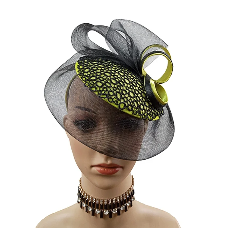 New design ladies fascinator hat for church