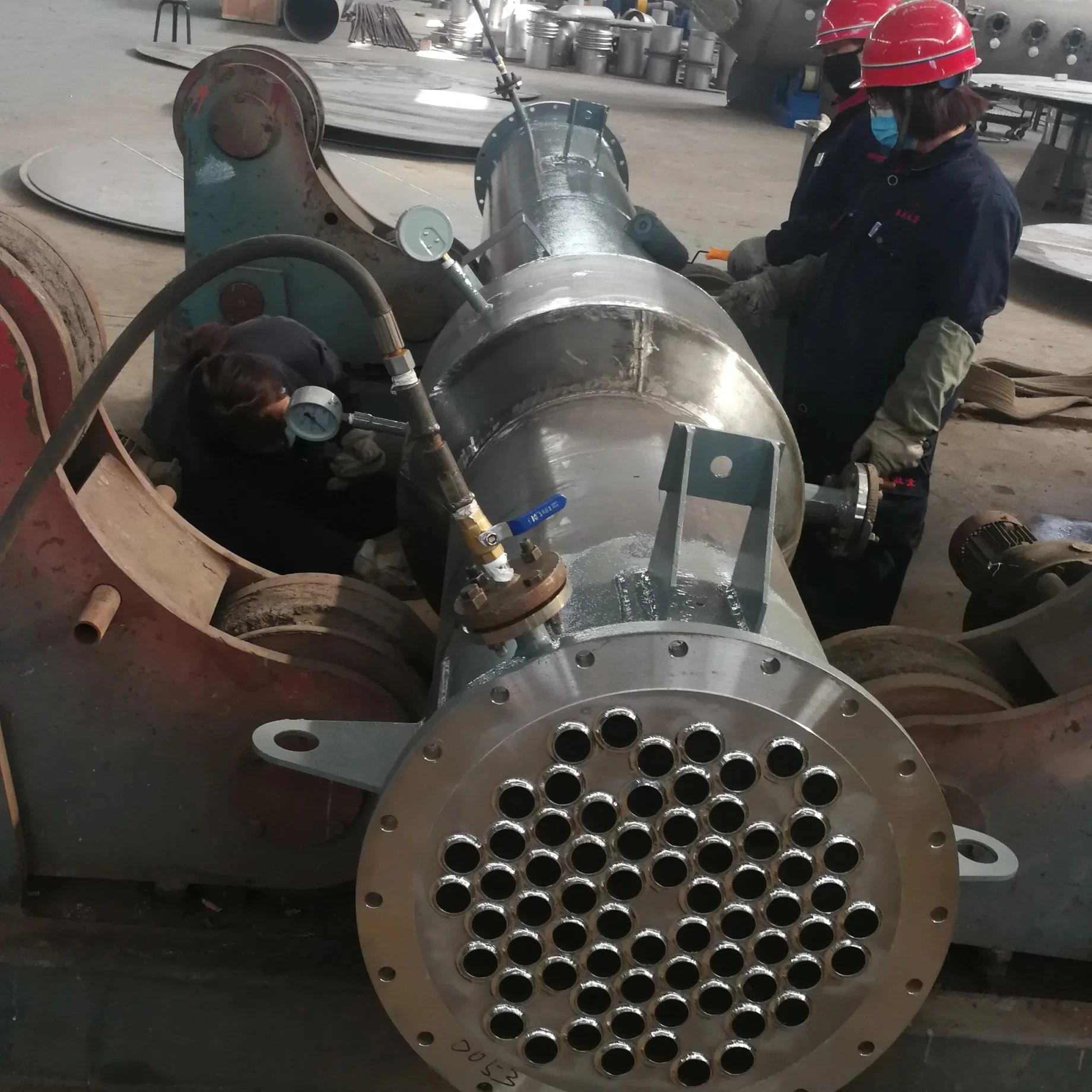 Titanium and Zirconium Heat Exchangers Heaters Coolers Condensers Evaporators and Reboilers for Corrosion Resistant Liquid