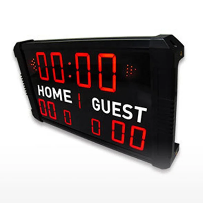 Digital Scoreboard with Remote Multisport Indoor Tabletop Scoreboard Portable Electronic Basketball Scoreboard