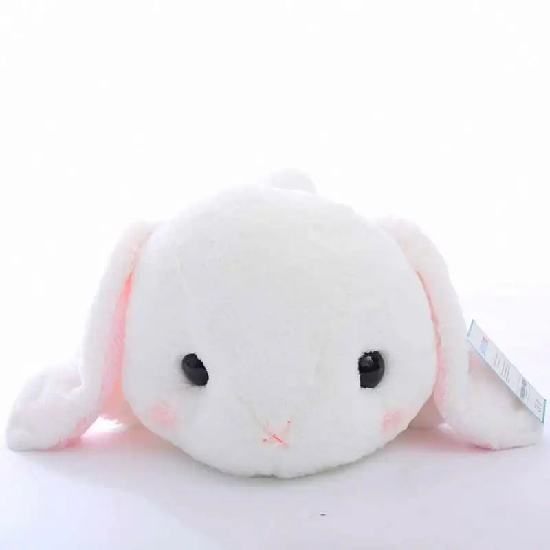 Cuddly Bunny Big Head Fluffy Rabbit Plush Toy For Kids Gift