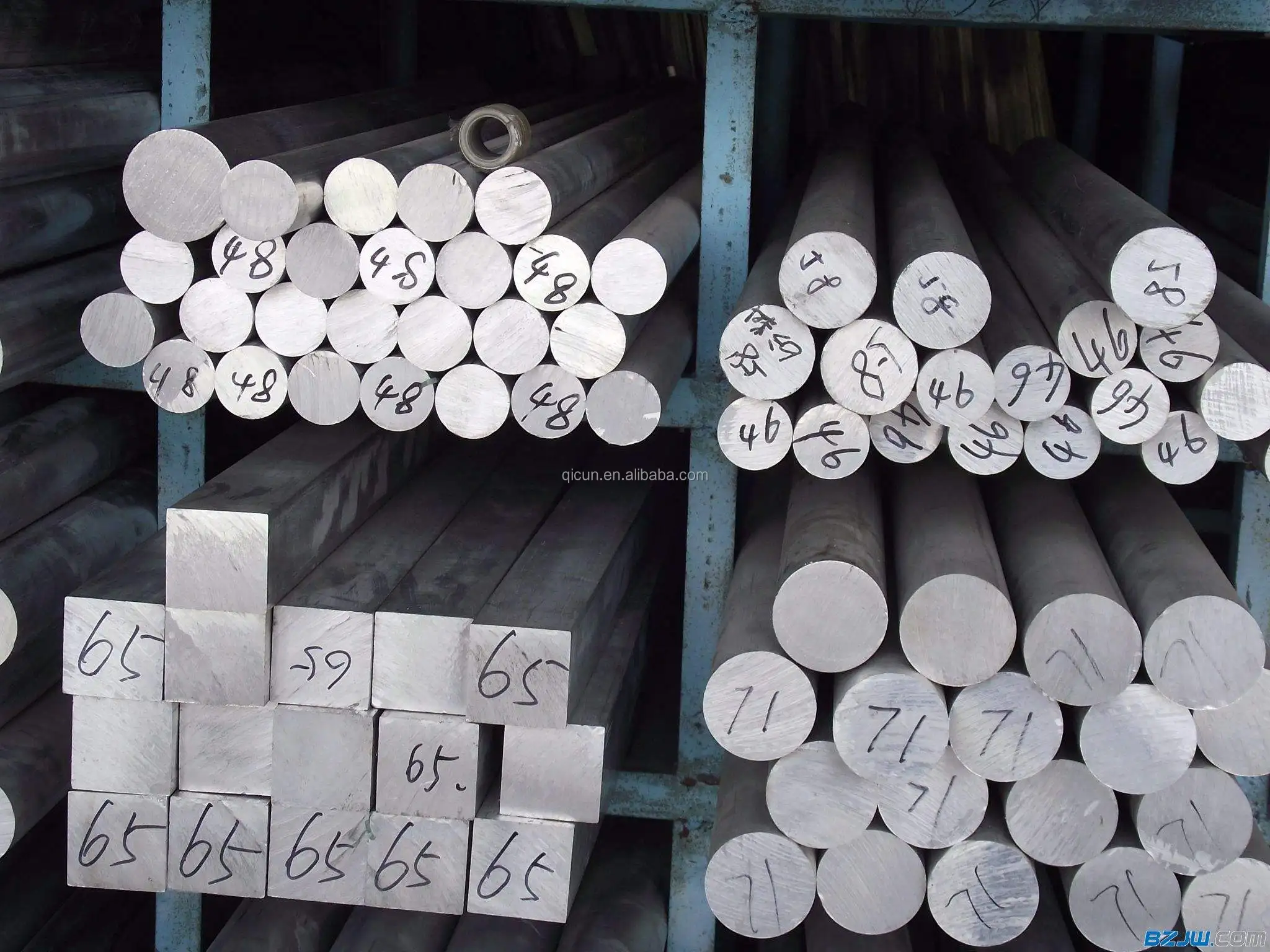 manufacturer supply 6063 aluminum billet with 6063 6061 6082