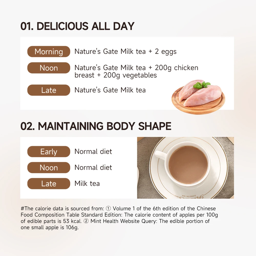ACORN slim milk tea slimming weight control loss Meal Replacement Powder fit weight body slim chocolate flavor milk shake