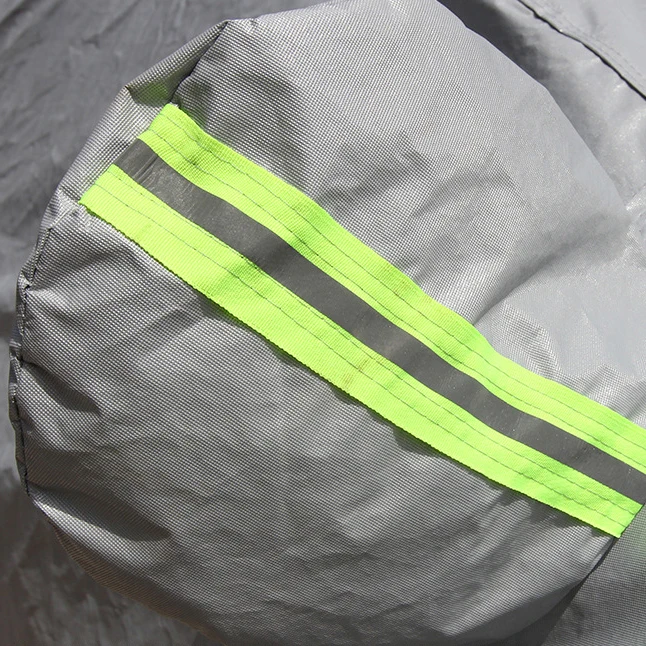 Waterproof Sun Protection Auti-UV Rain Scratchproof Anti-dust Satin Surface Stretchable Outdoor Car Cover