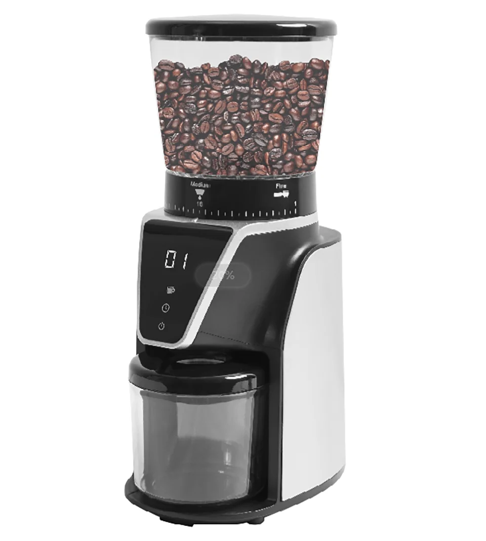 
Handy Coffee Grinder Conical Burr 44Mm By Electric Manual Stainless Steel For Coffee Bean Home Eureka With Adjustable Setting 