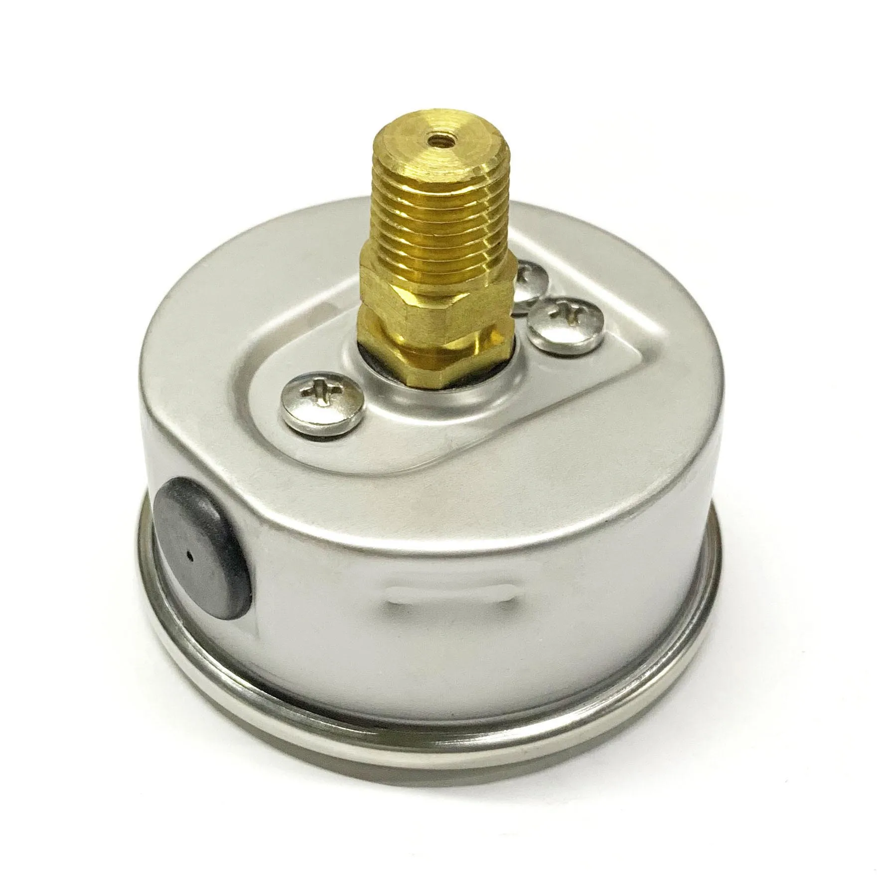 Ударопрочный Двойной манометр, масляный Манометр с глицерином, 2,5 дюйма, Y63 0-1 бар/15 фунтов на кв. дюйм, 1/4NPT