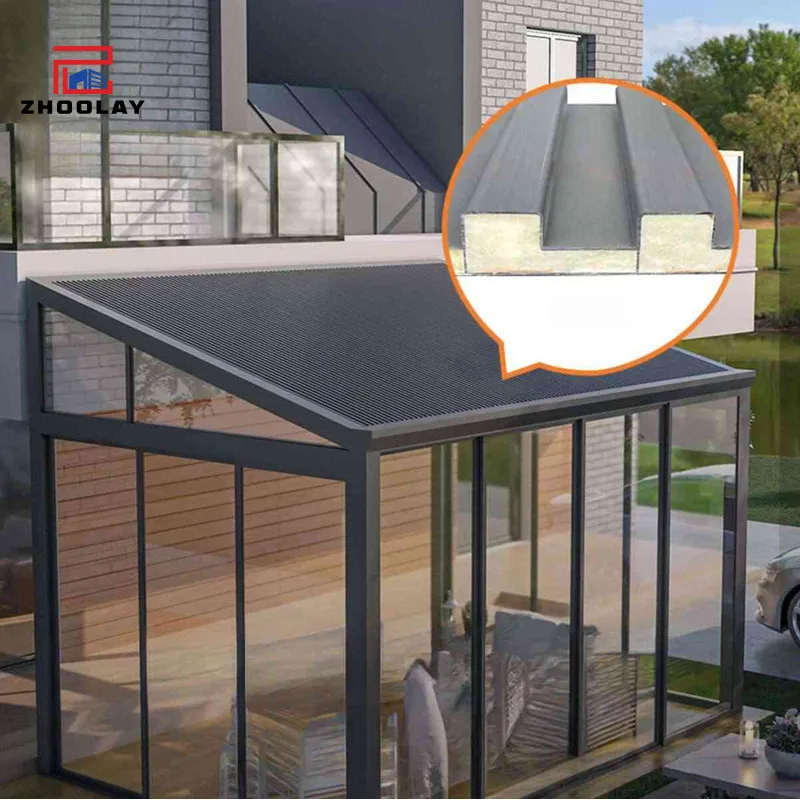 Aluminum Alloy Great Wall Outdoor Concave Convex Plate Buckle Strip Decorative Panel Aluminum Grille Door Head Square Through