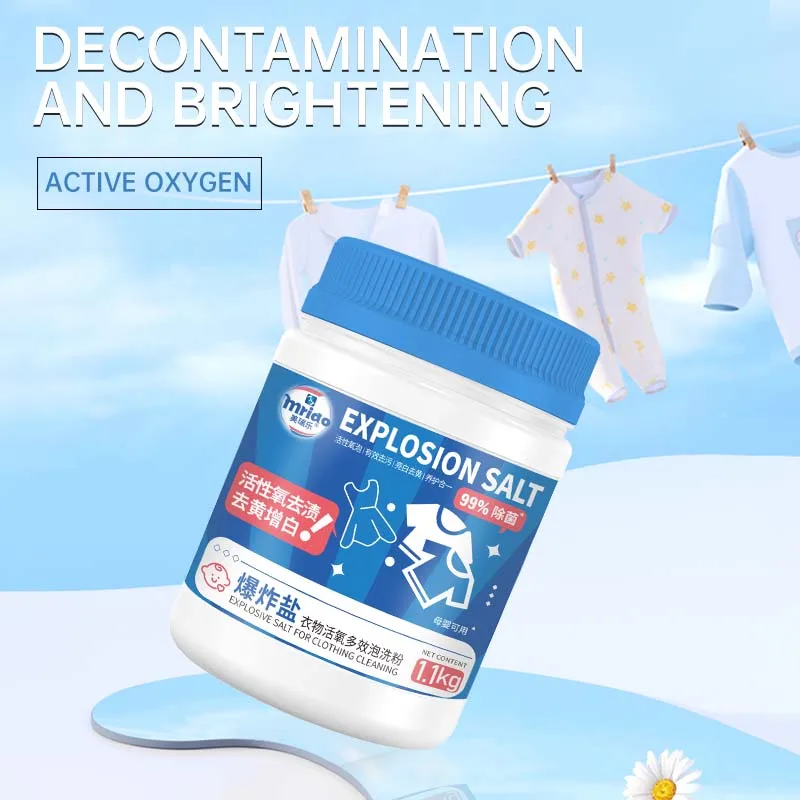Super Quality Oxygen Active Detergent Powder Stain Explosion Salt