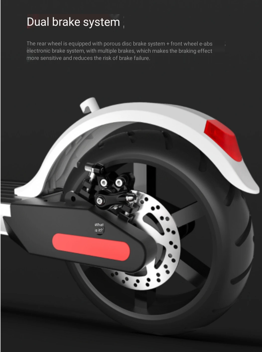 High power with 350w brushless motor MI M365 two wheels high quality electric mobility scooters