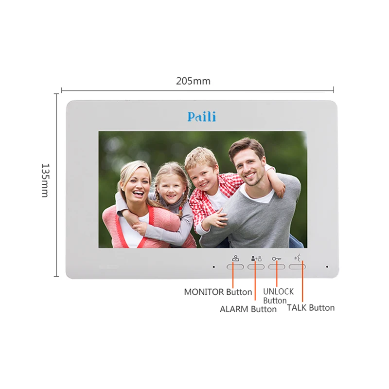 Multi-apartment tuya villa doorphone intercom with wifi video interphone security intercom system