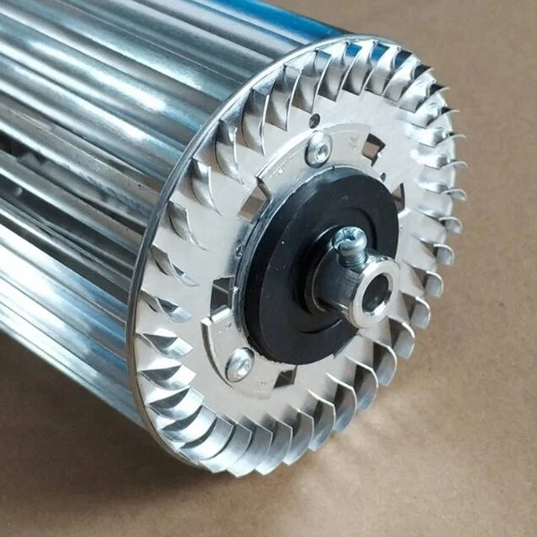 Air conditioning air curtain impeller cross flow fan blower wheel