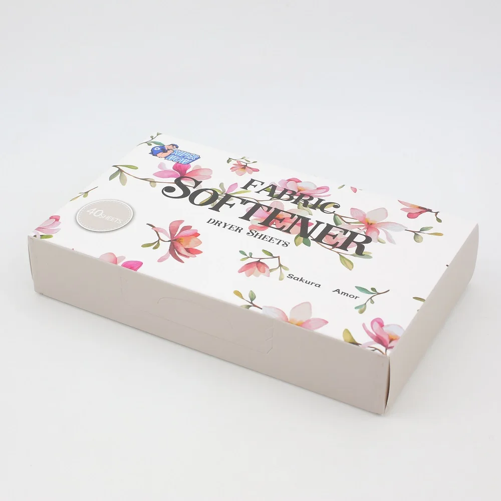 Lavender Scents Factory Wholesale Low Price Fabric Softener Sheet Laundry Dryer Sheet With Custom Packaging And Size