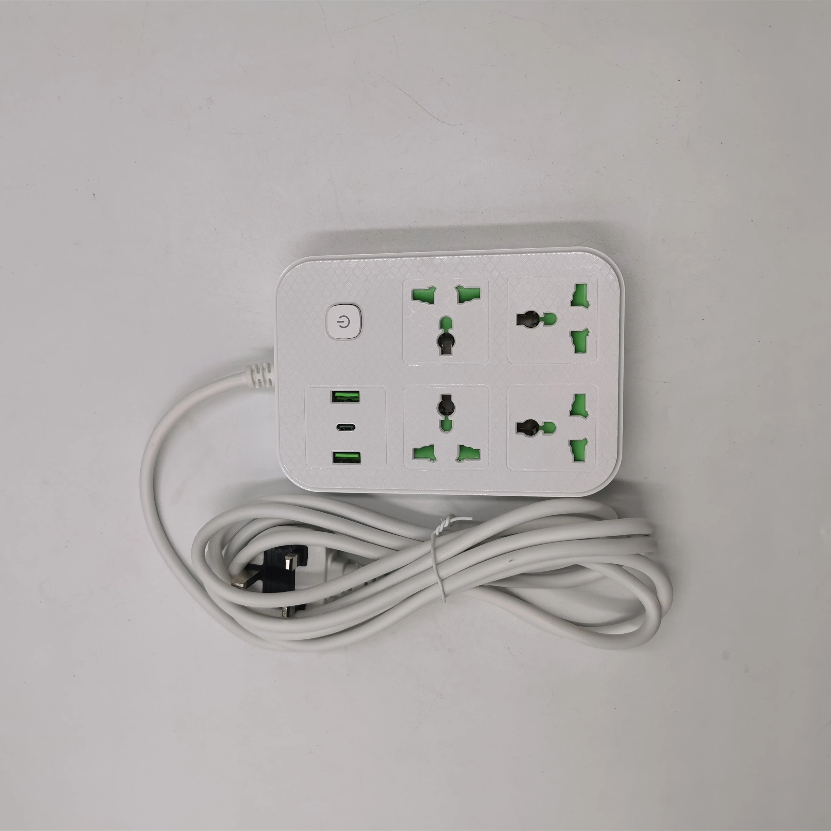 uk extension socket with usb 3/4/5 general electric outlet universal surge protector power strip socket with 3 usb ports