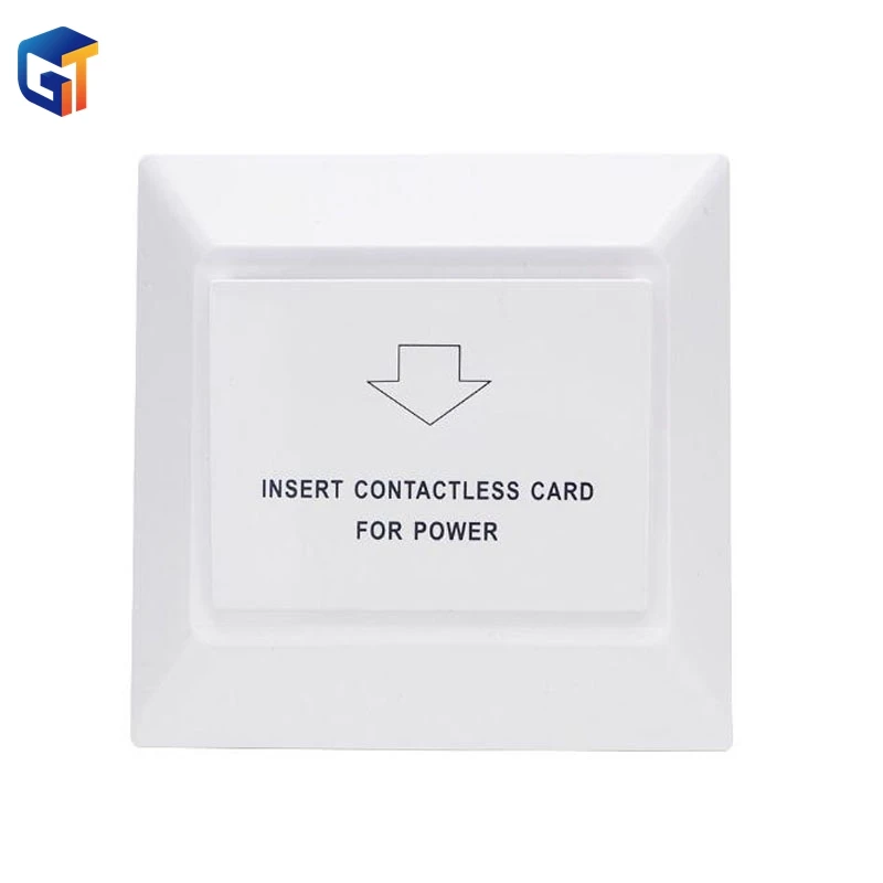 G-Tech plus Hotel Energy Saving Switch Insert RFID Holder Card Smart Hotel Room Key Card Power Switch for Hotel Apartment
