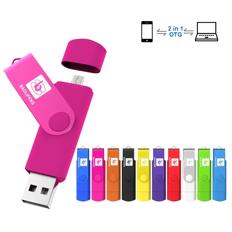  Пользовательский логотип флеш-накопитель OTG 128 ГБ Usb флешка 2 0 3 64 Гб Флешка 1 32 8 4