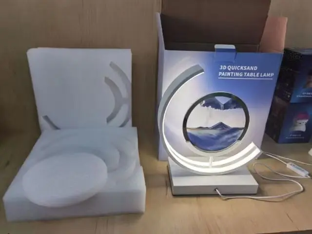 Горячая распродажа 3D Художественная лампа зыбучие пески динамическая движущаяся Песочная картина с песком для домашнего декора