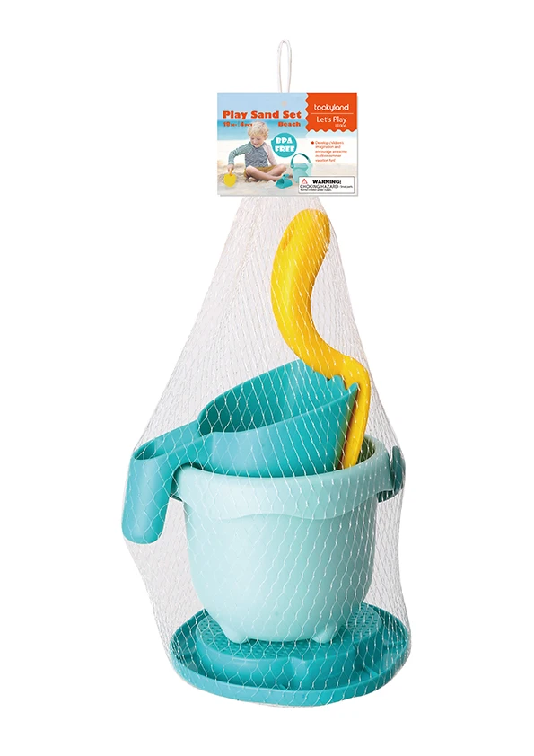 Summer Plastic Play Sand Set Seaside Water Tool Outdoor Eco-friendly Beach toys for kids with mold