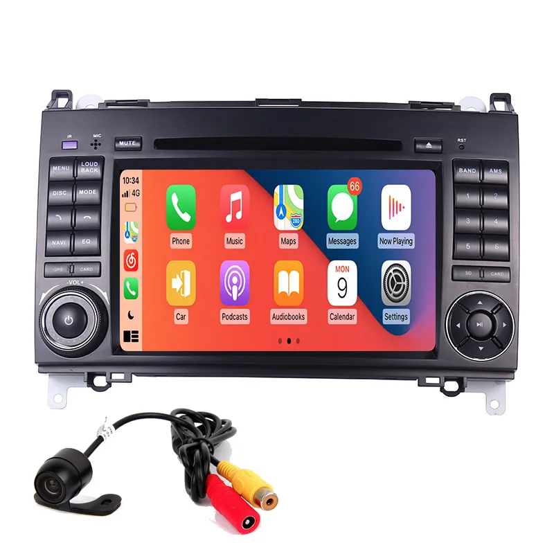 Автомобильный dvd-плеер на Android 11 для Mercedes Benz Sprinter B200 Vito B class GPS WIFI 3G BT OBD Mirror link с Wi-Fi радио