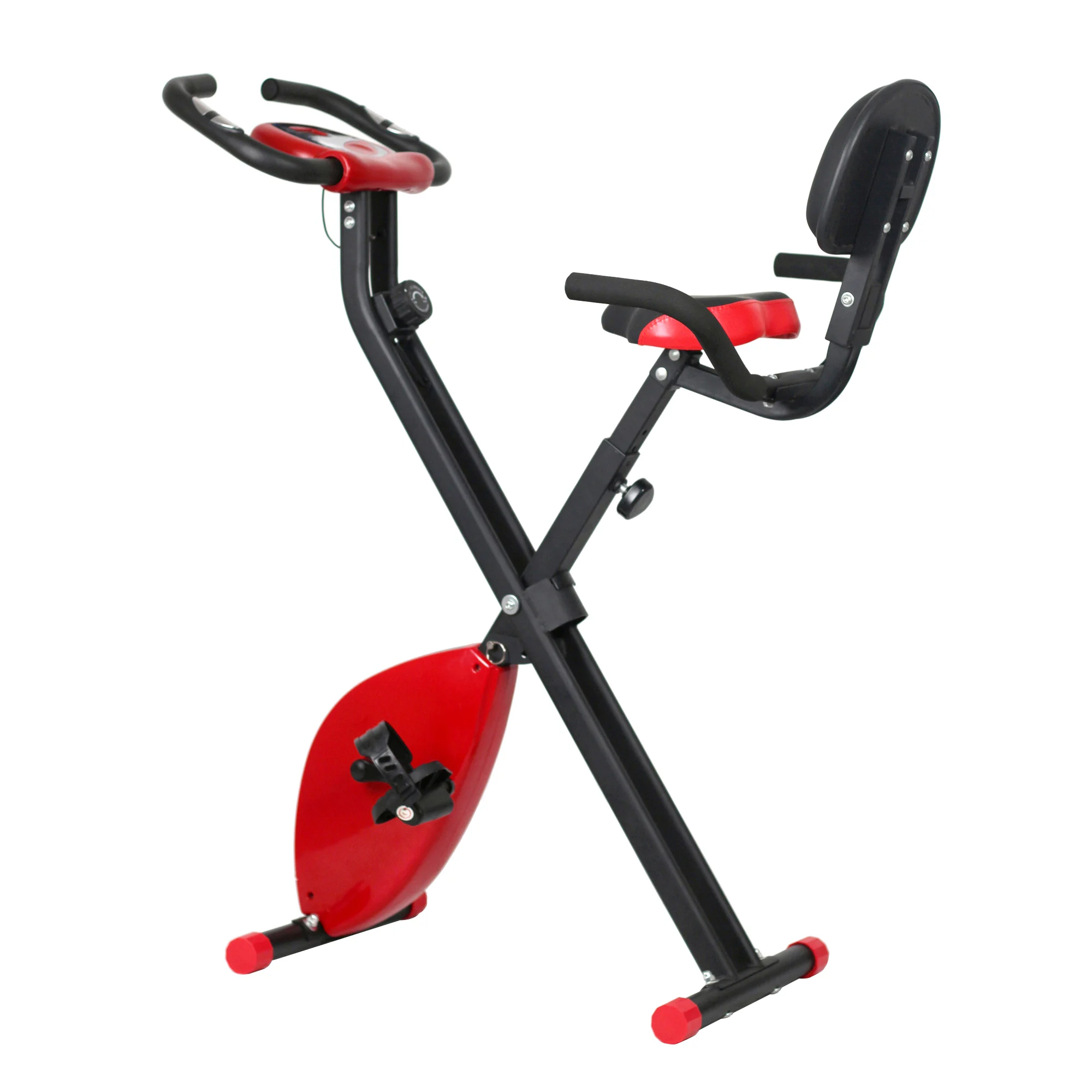 Indoor home gym fitness equipment folding  magnetic exercise bike with factory price