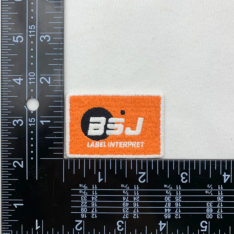 Wholesale Embroidered Patches Hat Garment Embroidery Custom Logo Full Embroidery Patch Badges