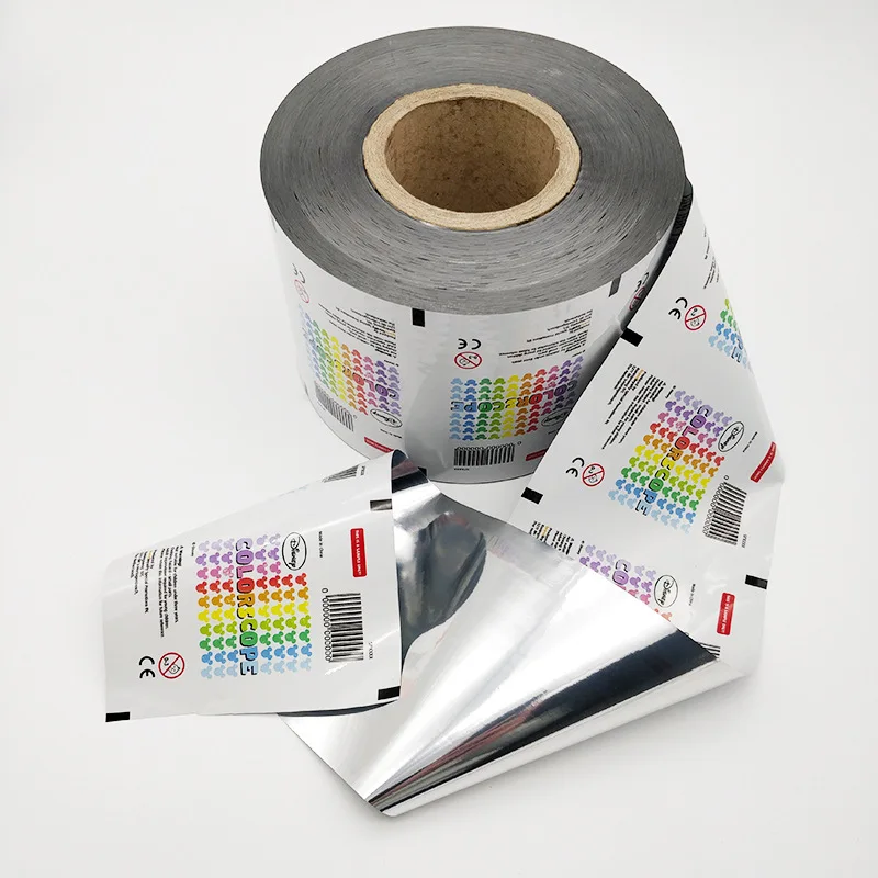 
Excellent quality food packaging aluminum foil film roll laminated aluminum foil film 