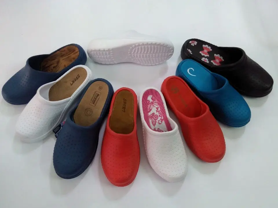 Autoclavable OT Shoes Cleanroom Work Medical Shoes Hospital Nurse Sabots EVA Sandalia Mujer Medical Shoes