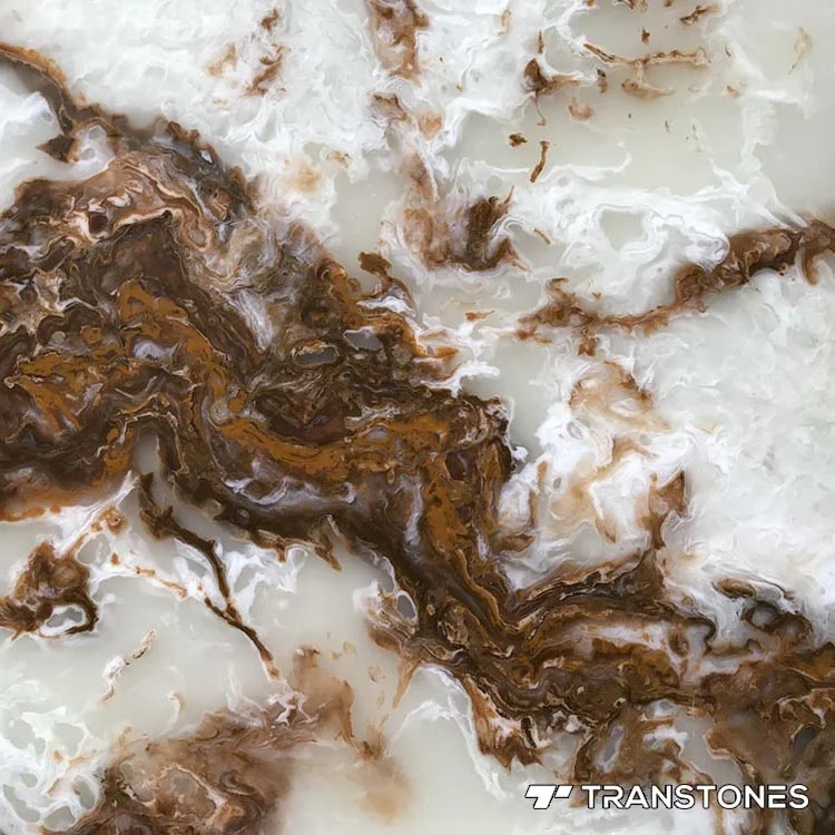 High Quality Artificial Wall Panel Stone Seamless Joint Alabaster Fireproof Backlit Stone Petg Sheet