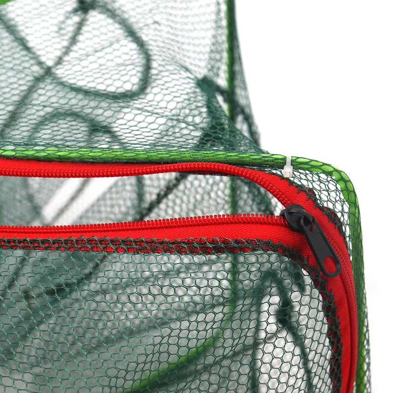 High quality 6-10-holes polygonal shrimp cage folding fish lobster shrimp aquaculture traps